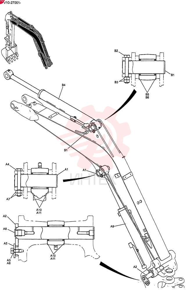 CYLINDER INSTAL PV02B00104F1