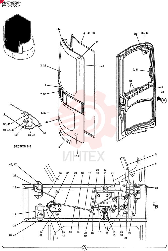 DOOR ASSY. PM51C00006F1