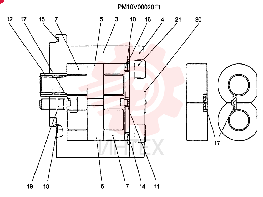 GEARBOX ASSY PM10V00020F1
