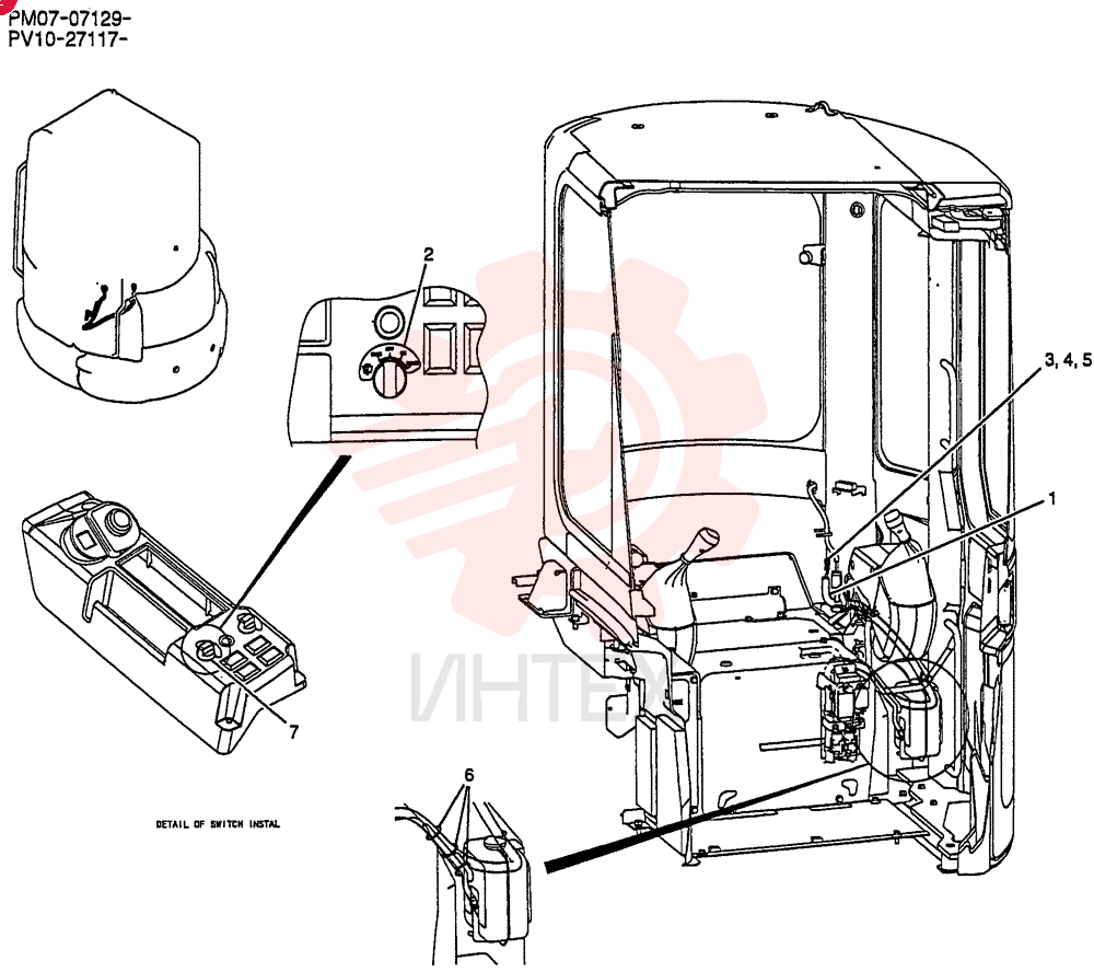 HARNESS ASSY, CAB PW14E00002F1