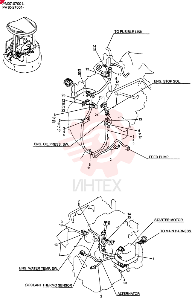 HARNESS ASSY, ENGINE PM16E00005F1