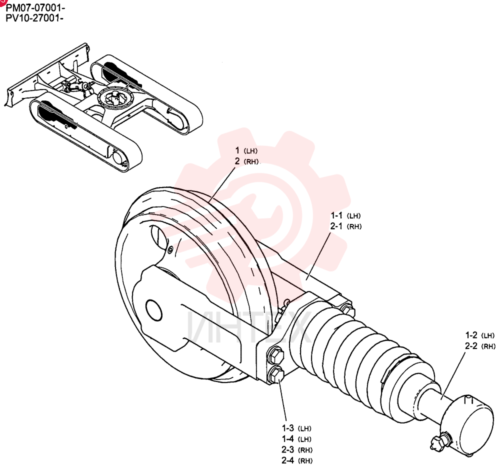 IDLER PV52D00005F1