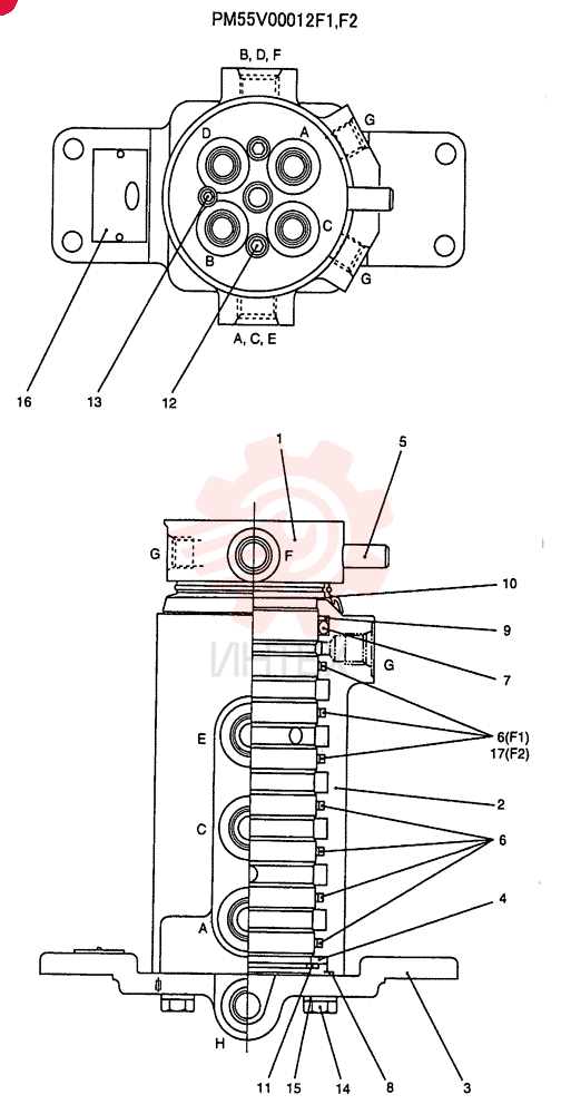 JOINT ASSY. PM55V00012F1