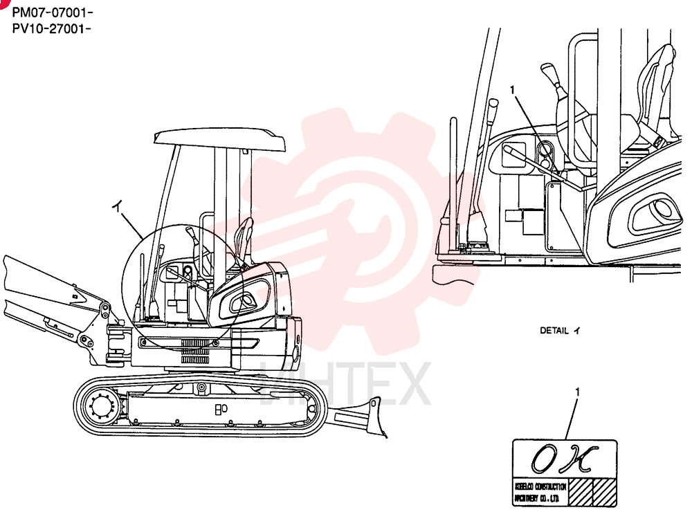 NAME PLATE INSTAL PW22T00116F1