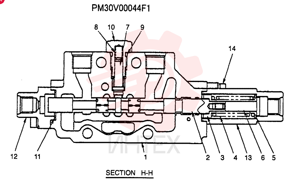 VALVE PM30V00044F1