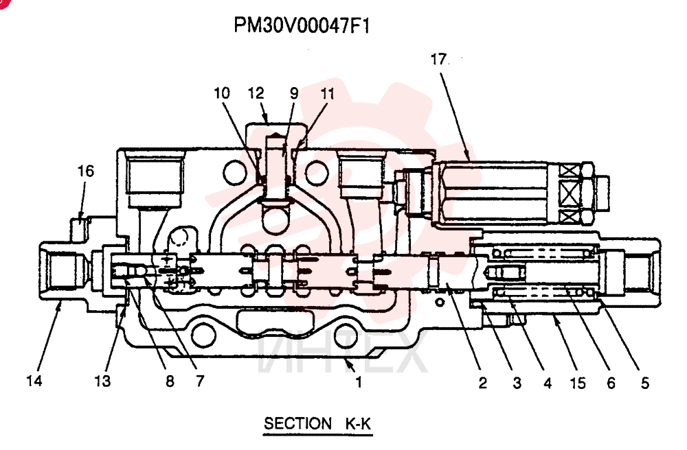 VALVE PM30V00047F1