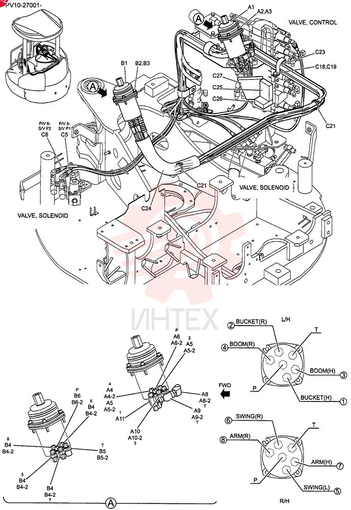 VALVE INSTAL (RIGHT SIDE STD) PW64H00037F1