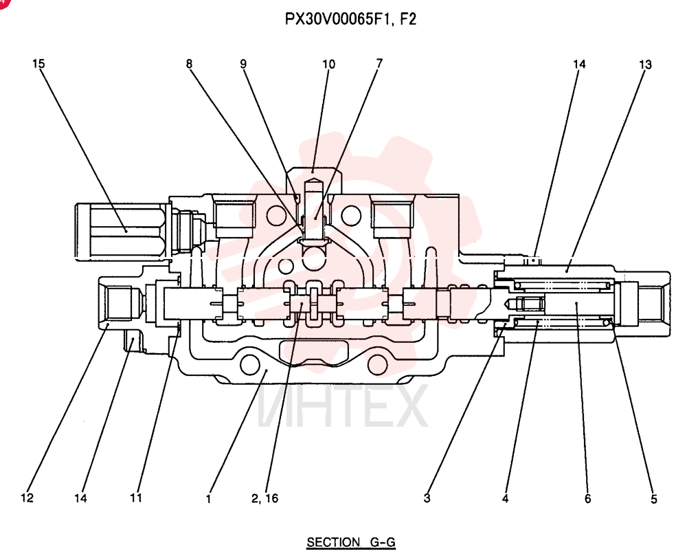 VALVE SECTION PX30V00065F1