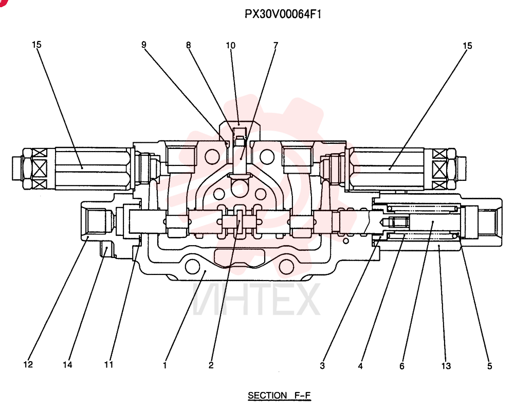 VALVE SECTION PX30V00064F1