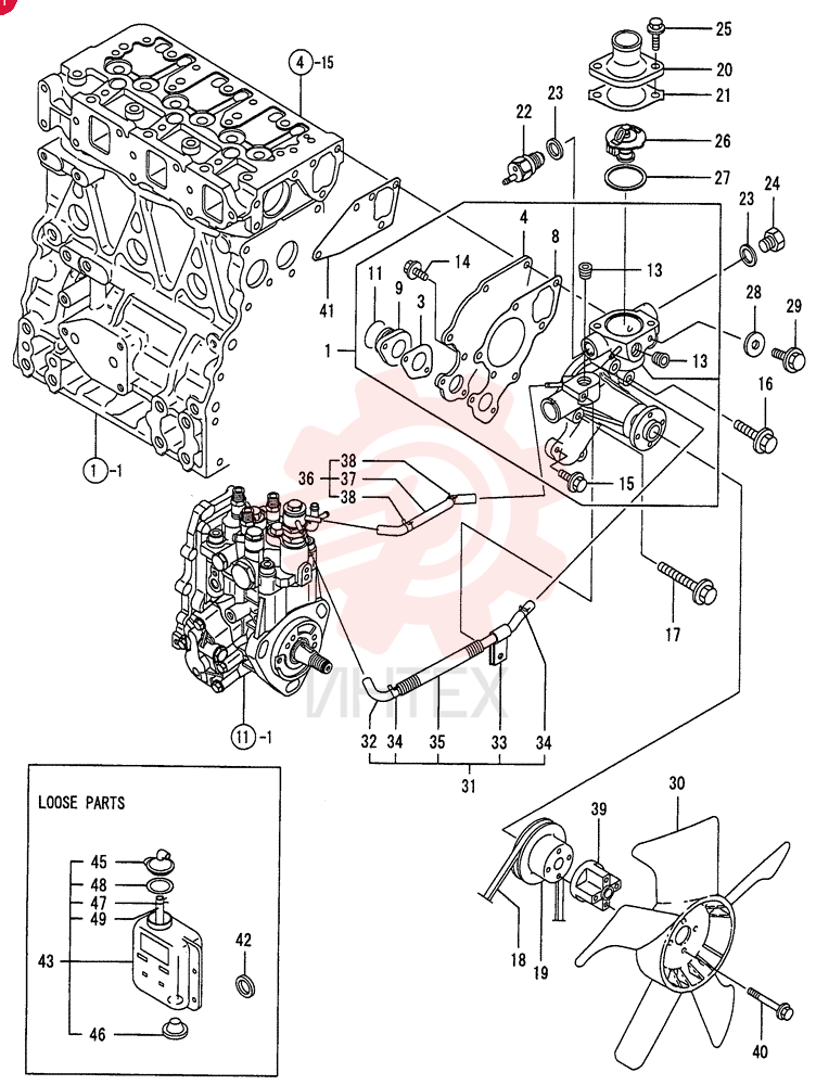 WATER PUMP VV11980242000