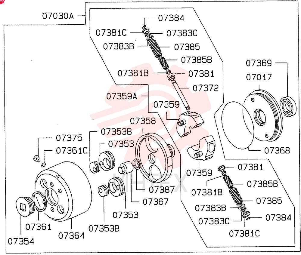 COVER, INJECTION PUMP TIMER, 0212-1-