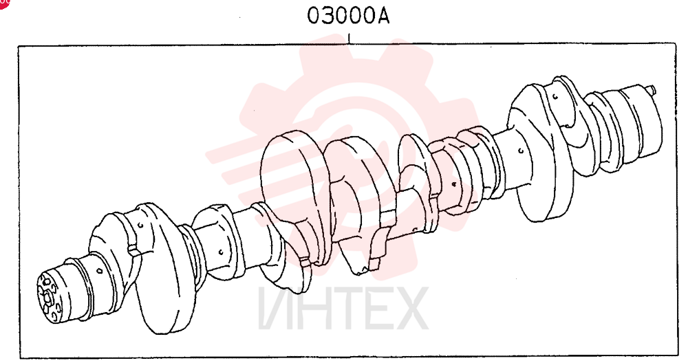 CRANKSHAFT VAME130282