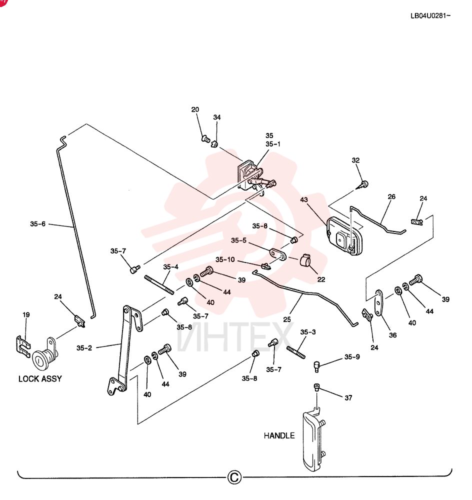 DOOR ASSY. YN51C00010F2 (1)