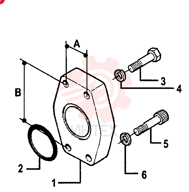 FLANGE ZE13Q08000