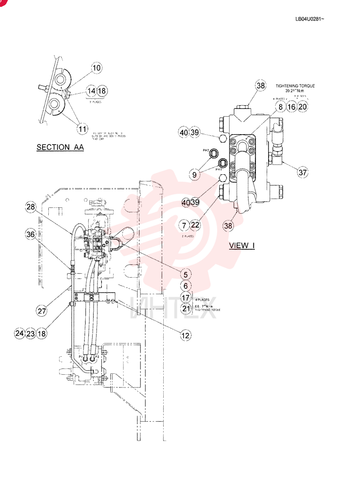 FLEXIBLE HOSE YN30H01087D7 (2)