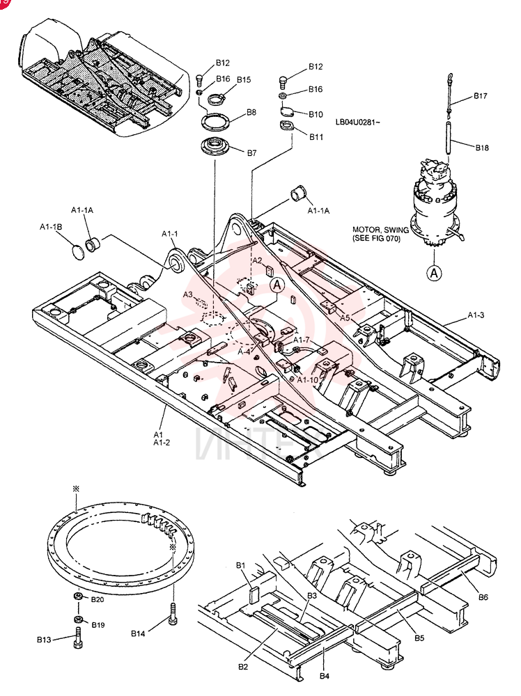 FRAME, UPPER LB52F00032P1