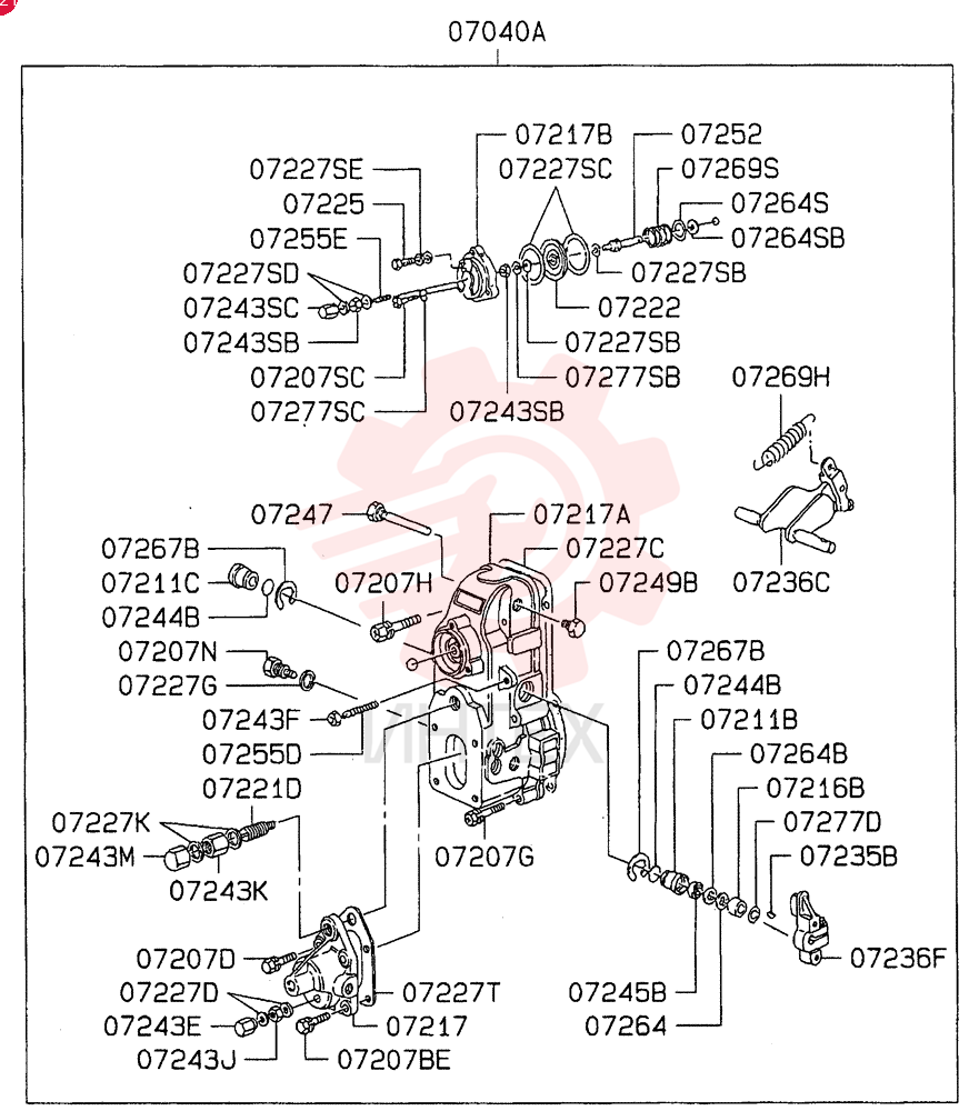 GOVERNOR ASSY, INJECTION PUMP, RSV, 0212-1- VAME755820 (1)