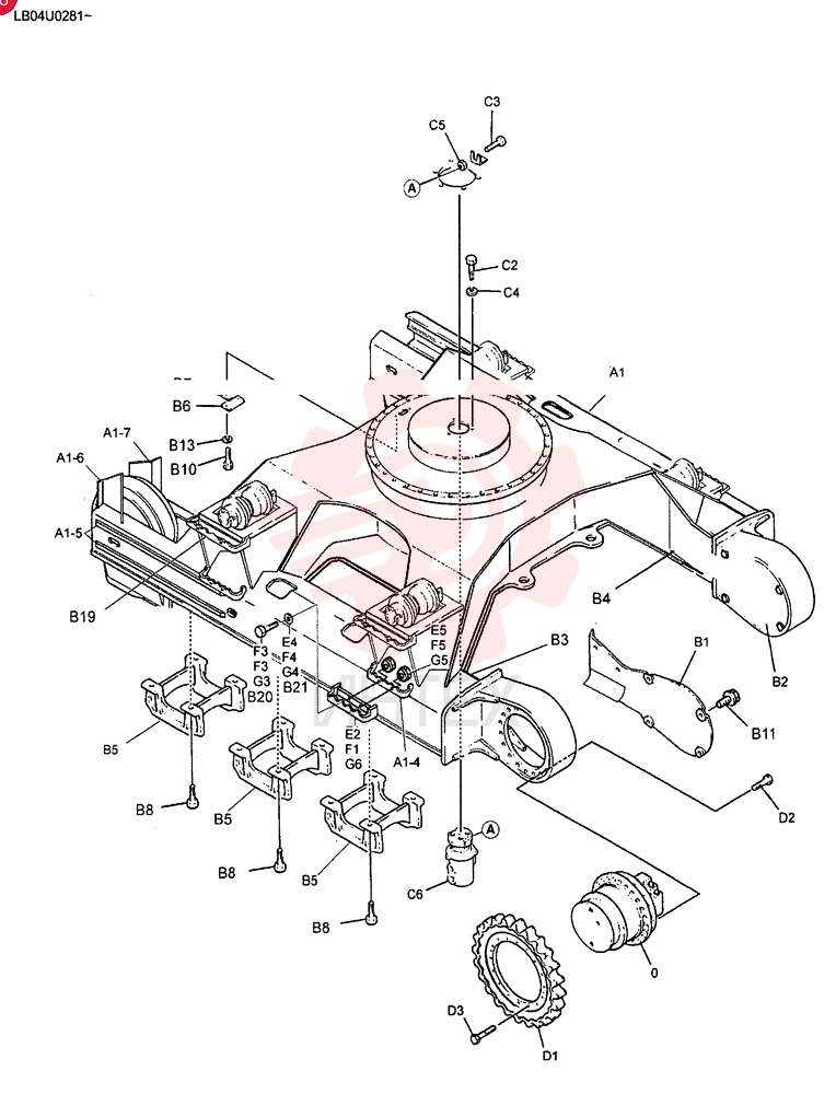 HYDRAULIC MOTOR LC15V00005F4 (2)