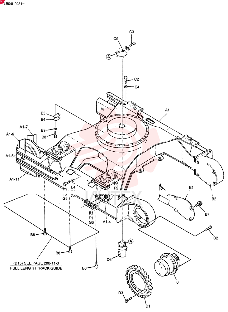 HYDRAULIC MOTOR LB15V00002F1 (7)