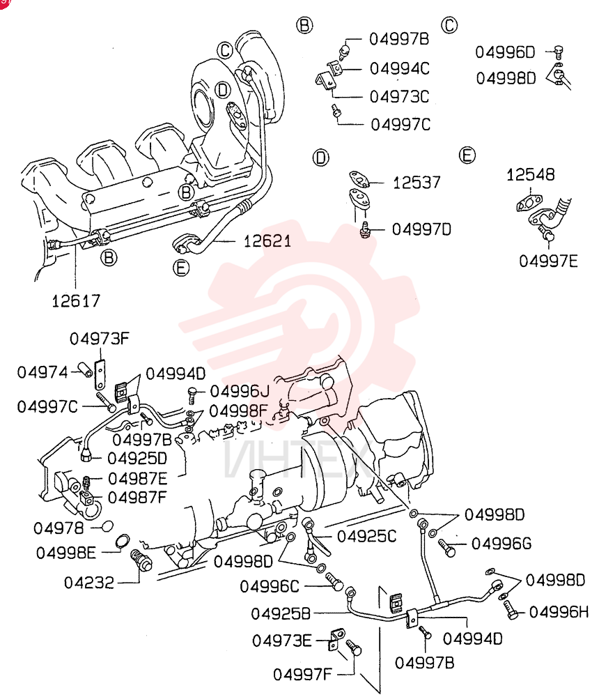 INTAKE VALVE GUIDE VAME074455