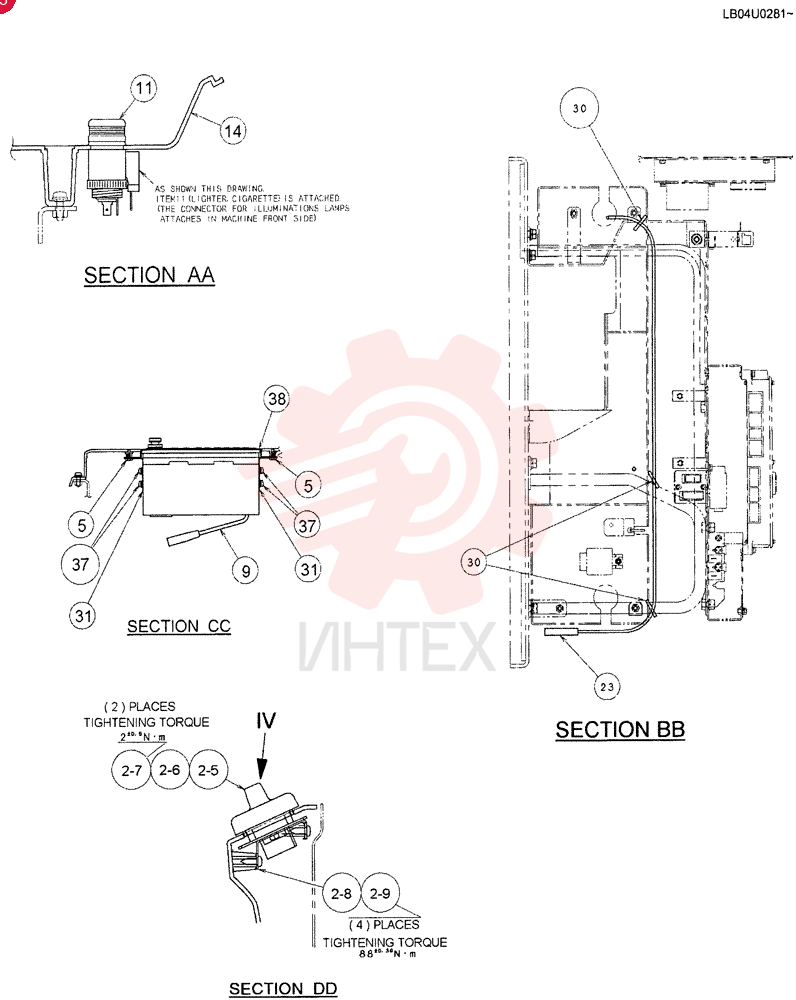 PANEL ASSY. YN17M00033F1 (1)