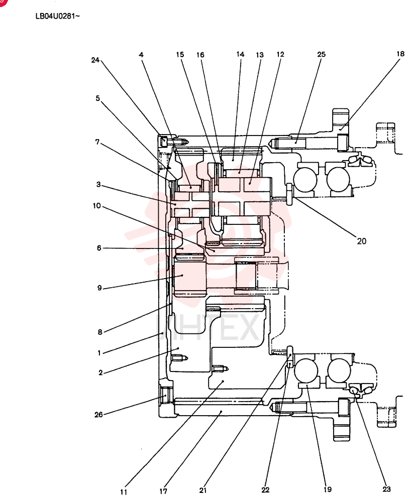 REDUCER LB53D00002F1