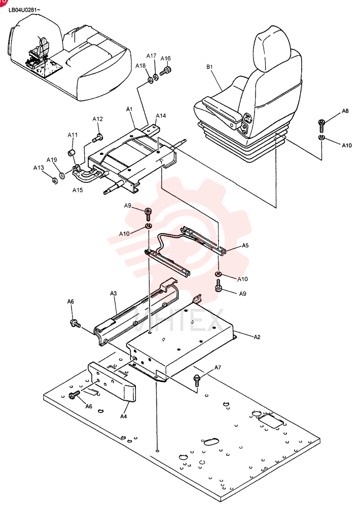 SEAT GROUP(REPLACES YN25M00039F1)