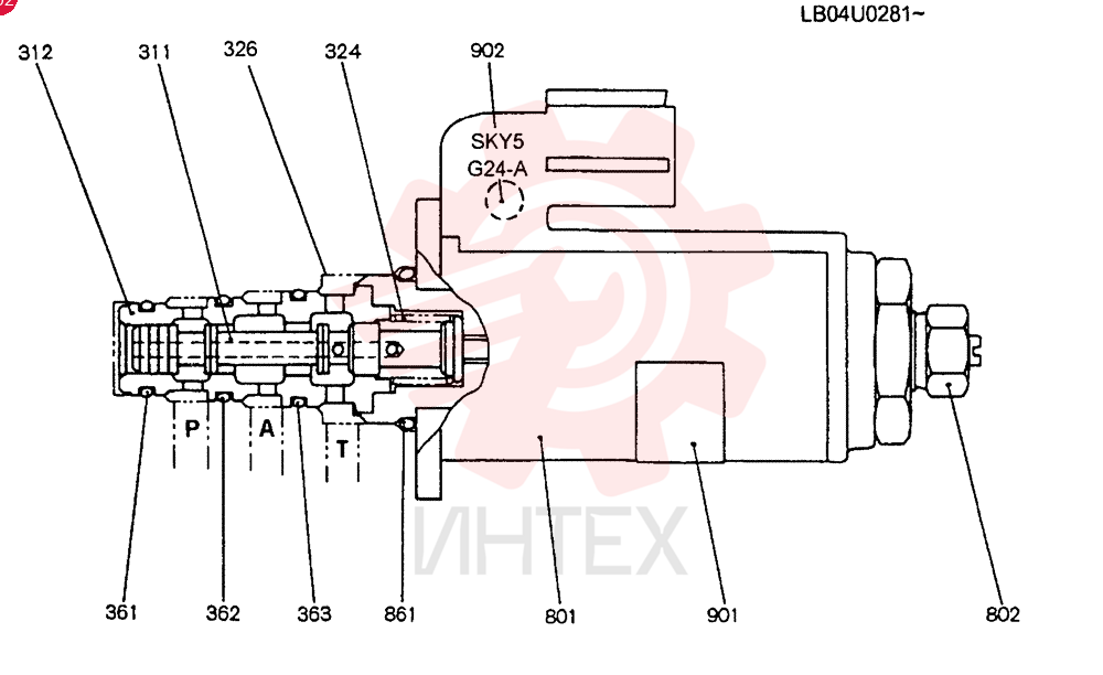 SOLENOID VALVE YB35V00006F1