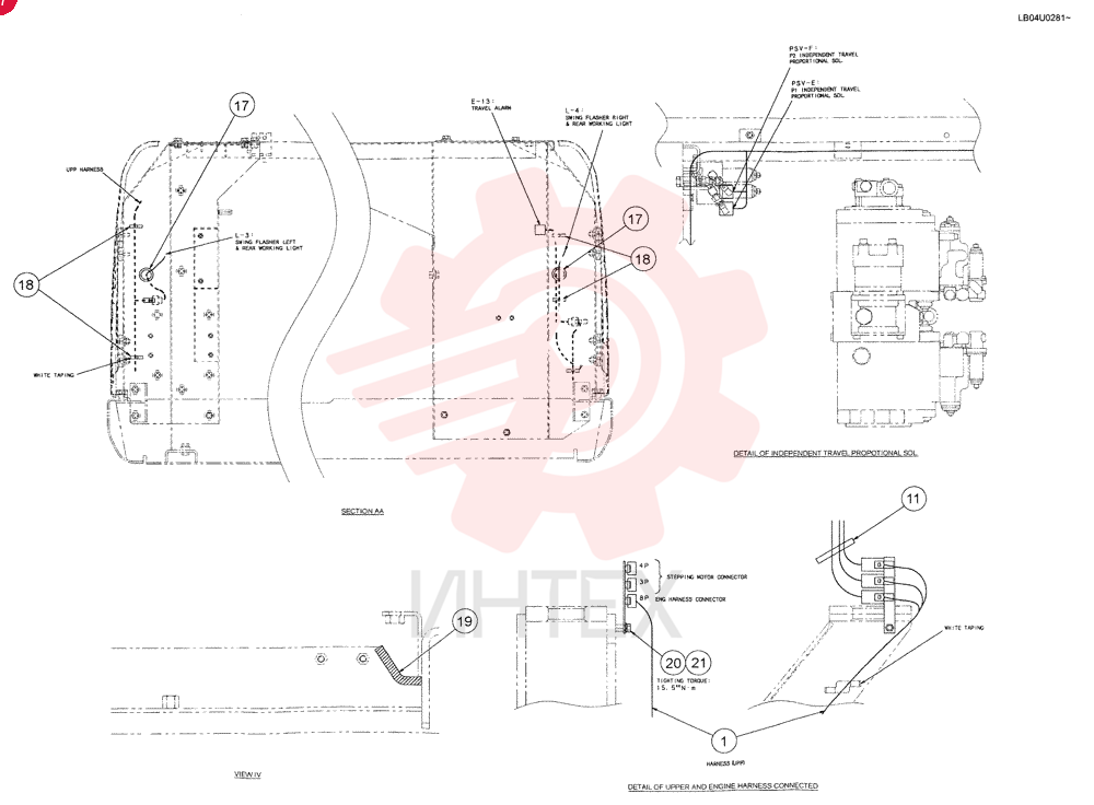 WIRE HARNESS LB13E01022P2 (2)