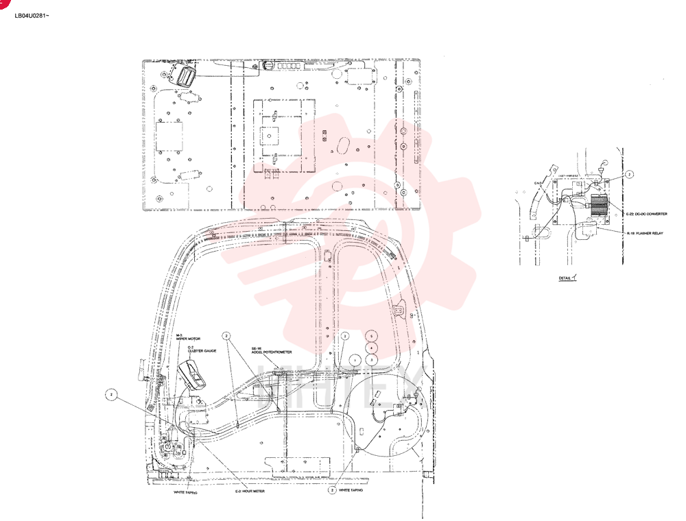 WIRE HARNESS YM14E00006F1 (2)