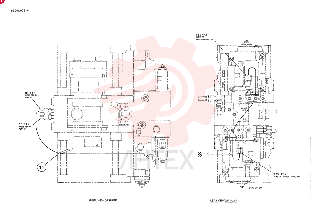 WIRE HARNESS LB13E01022P2 (3)