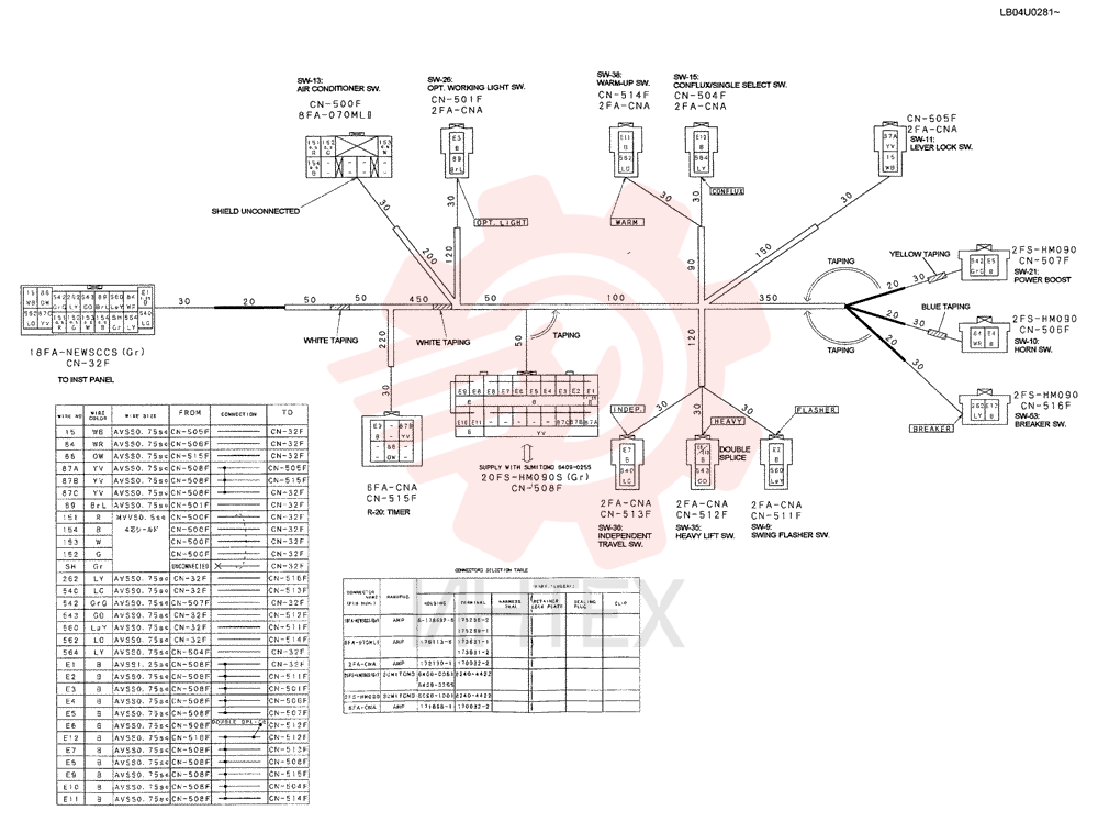 WIRE HARNESS YN13E00074F3 (4)