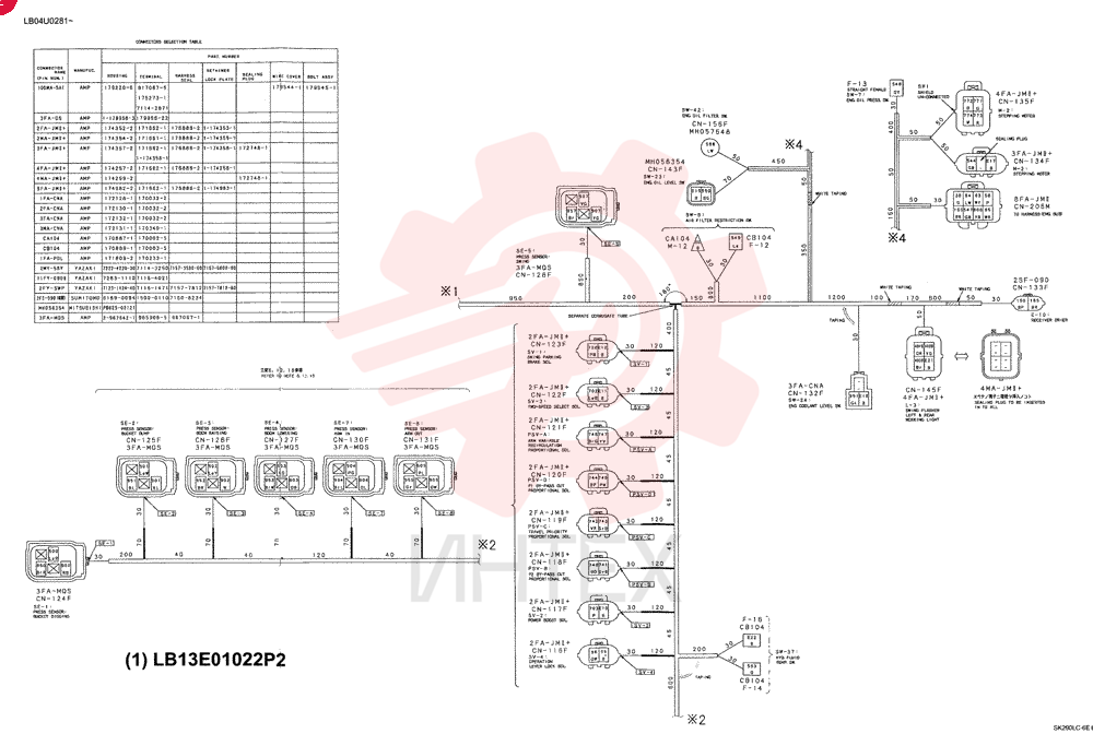 WIRE HARNESS LB13E01022P2 (4)