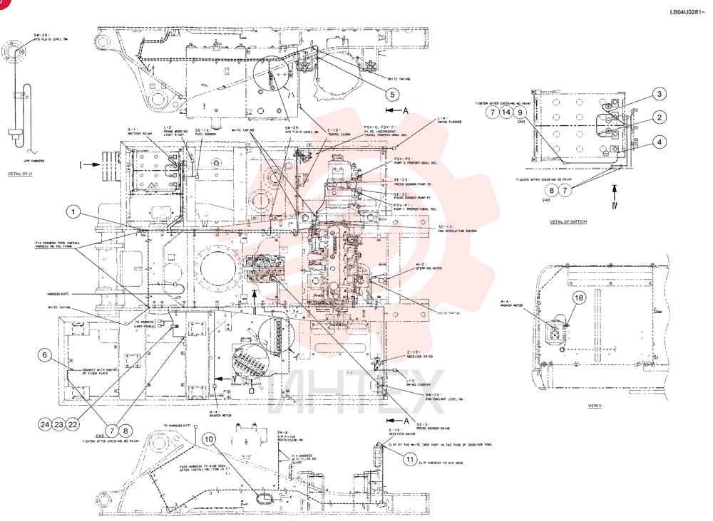 WIRE HARNESS LB13E01022P2 (5)