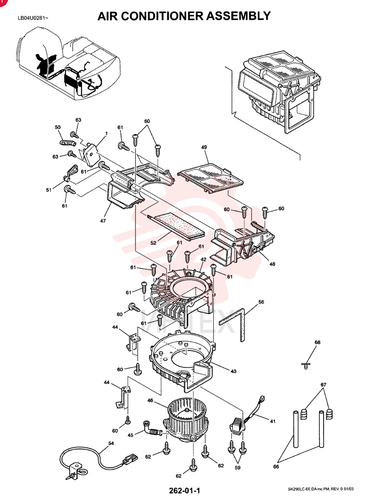 AIR CONDITIONER,Assembly LC20M00005F2