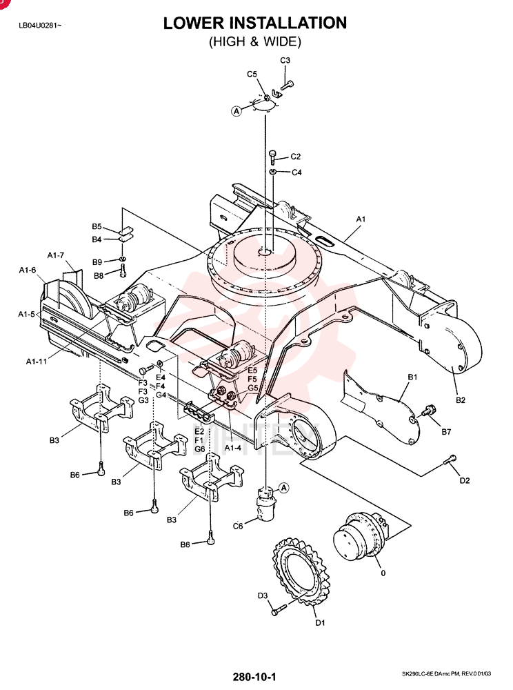 HYDRAULIC MOTOR LB15V00002F1 (3)