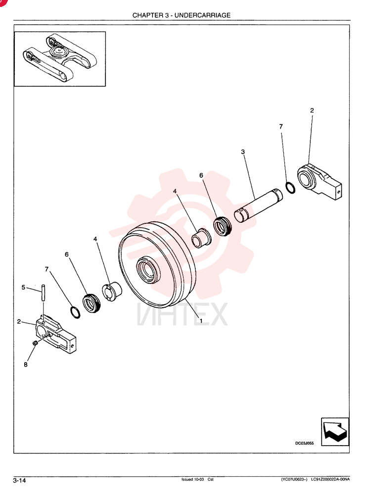 IDLER WHEEL LC52D00002F1