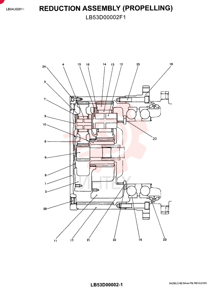 REDUCER LB53D00002F1