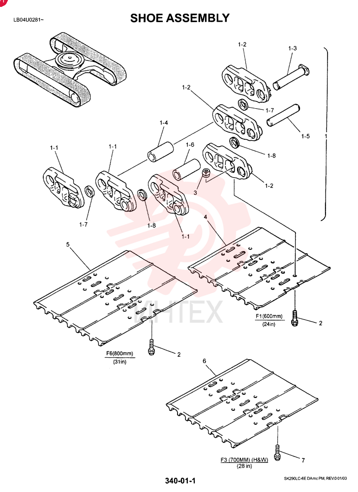 TRACK ASSY LB62D00001F1