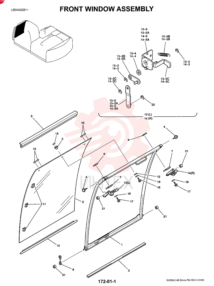 WINDOW ASSY YN50C00003F1