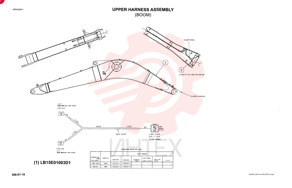 WIRE HARNESS LB15E01003D1