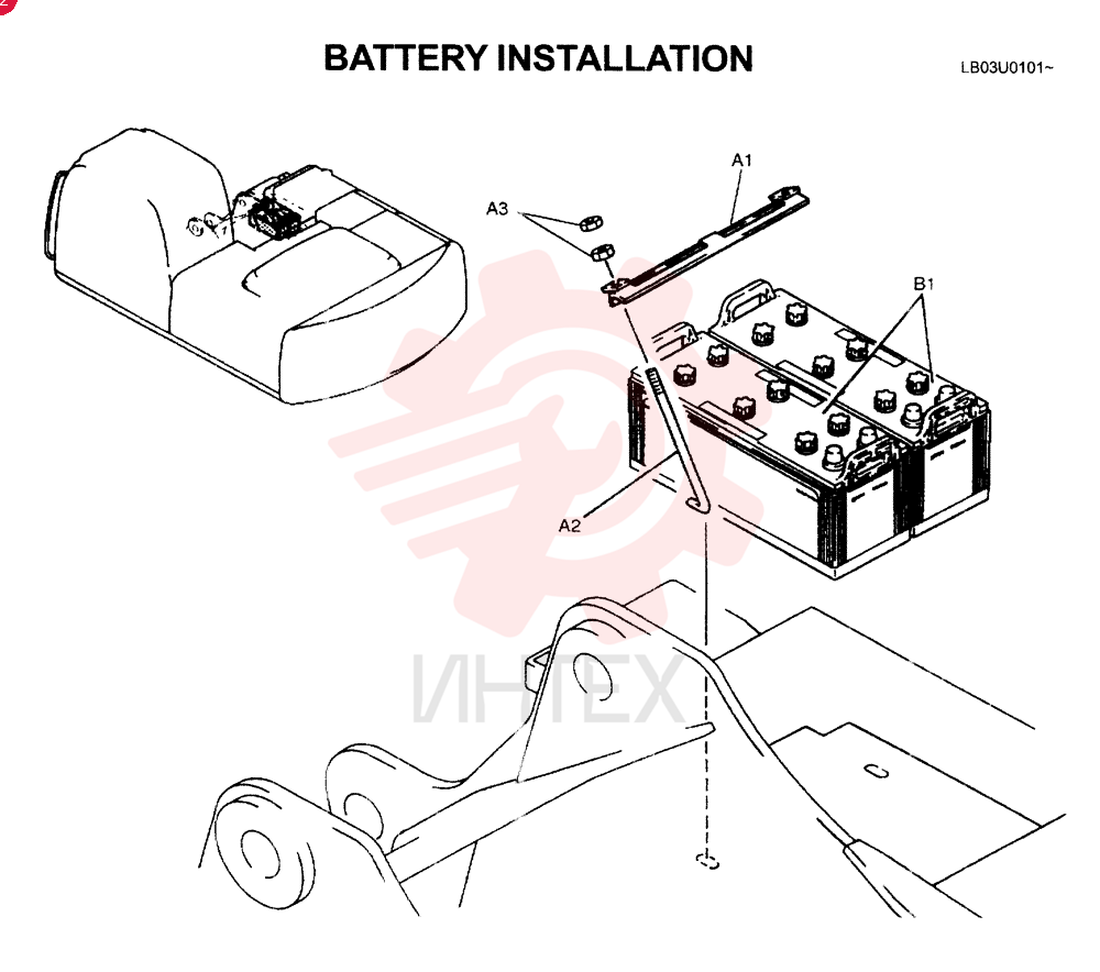 BATTERY LB72E00001F1
