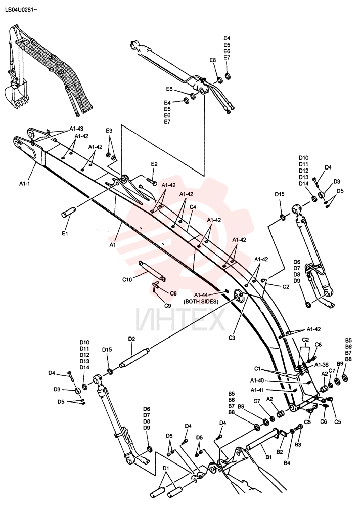 BOOM,HOE LB02BU0004P1