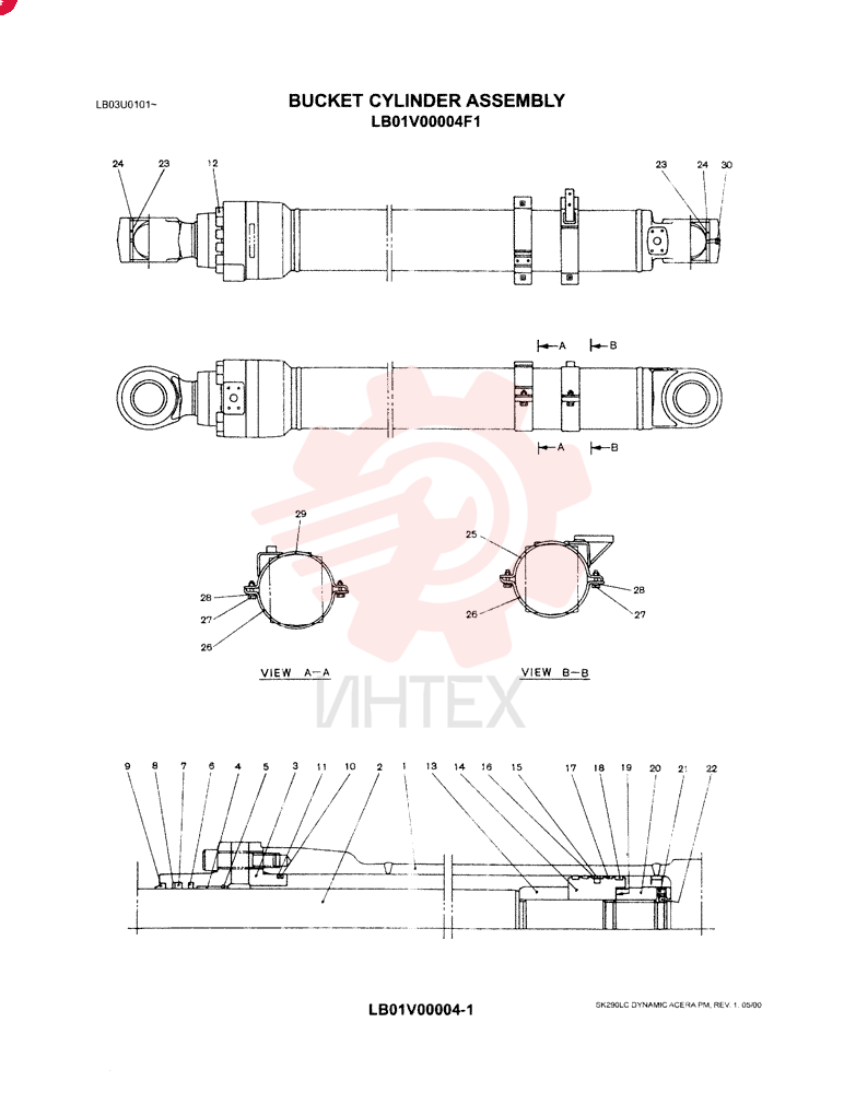 BUCKET CYLINDER LB01V00004F1 (2)