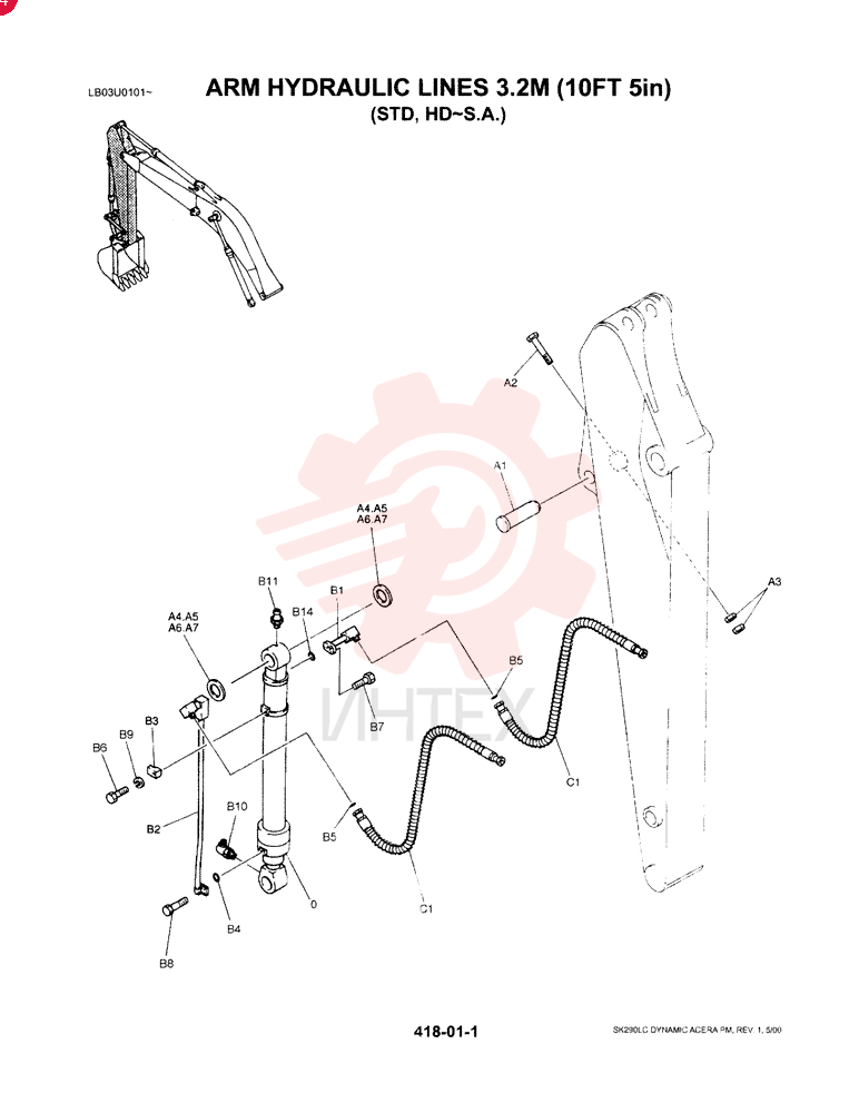 BUCKET CYLINDER LB01V00004F1 (1)