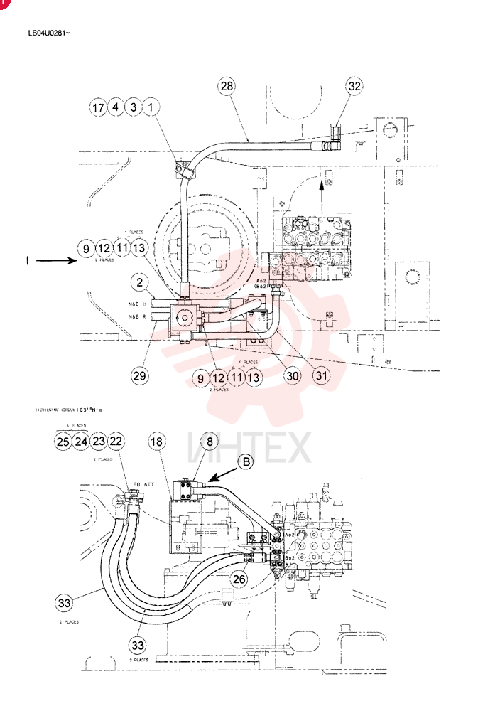 BUSHING,33mm ID x 49mm OD x 50mm L YX32H01011P1 (2)
