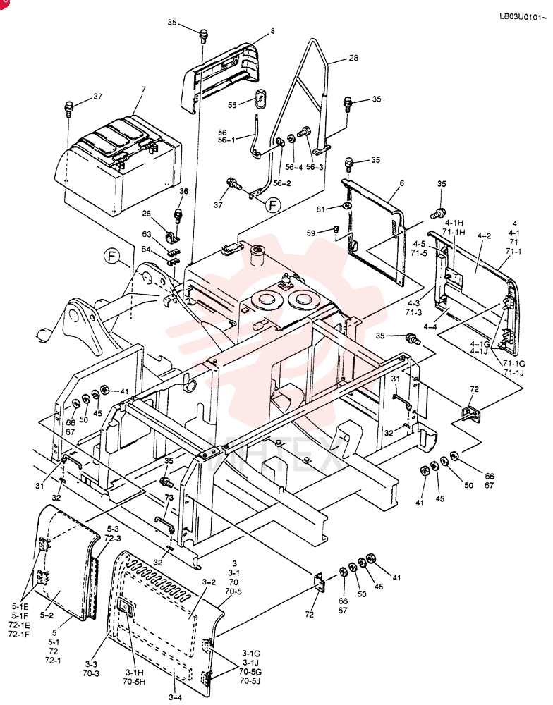 ENGINE HOOD LB22C00006F1 (2)