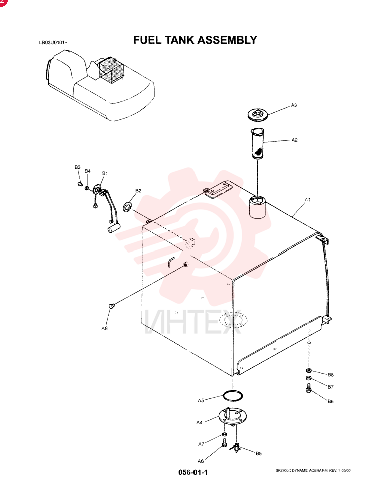 FUEL TANK LB20P00002F1