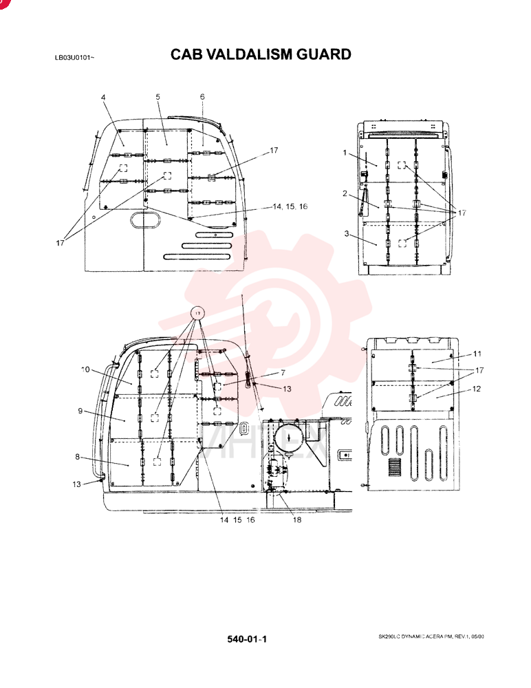 GUARD ASSY. YN25C00003F1