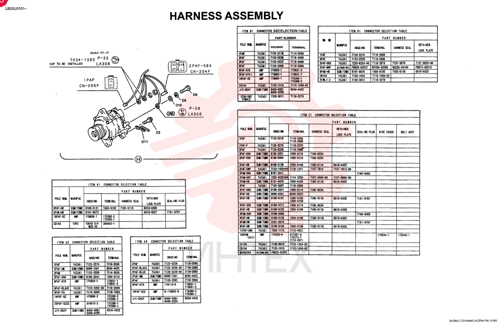 HARNESS YN13E00034F1 (2)